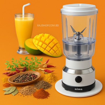 Nima2 in 1 Electric spice grinder & juicer -Silver Good Quality