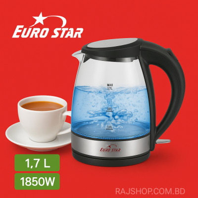 Euro Star Eletric Kettle 1.7L Good Quality