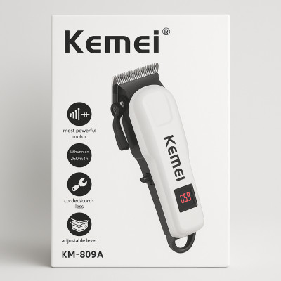 Kemei KM-809A Trimmers Most power full motor 4hours use time Good Quality