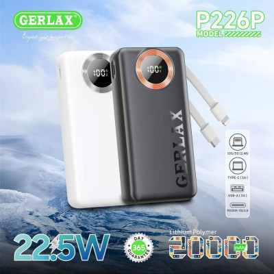 P226P 20000 mAh 22.5W Lithium Polymer Power Bank