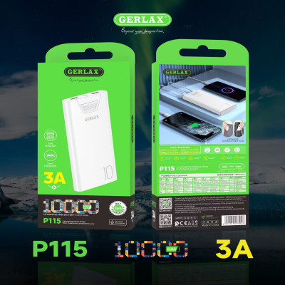 P115 10000 mAh 15watt Power Bank